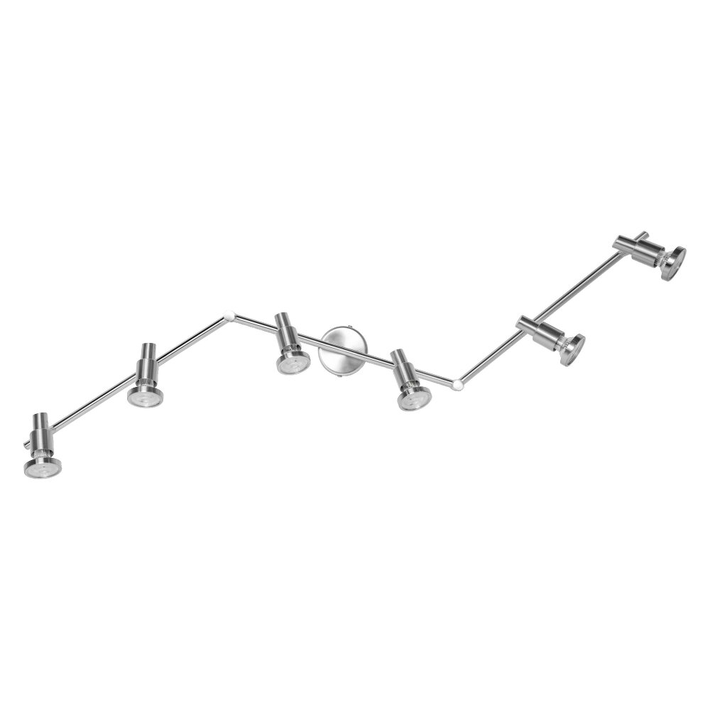 LEDVANCE SPOT Plafondlamp Zilver, 6-lichts main product photo