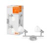 LEDVANCE SPOT Plafondlamp Zilver, 2-lichts