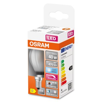 OSRAM SUPERSTAR LED E14 3,4 Watt 4000 Kelvin 470 Lumen OSRAM SUPERSTAR LED E14 3,4 Watt 4000 Kelvin 470 Lumen
