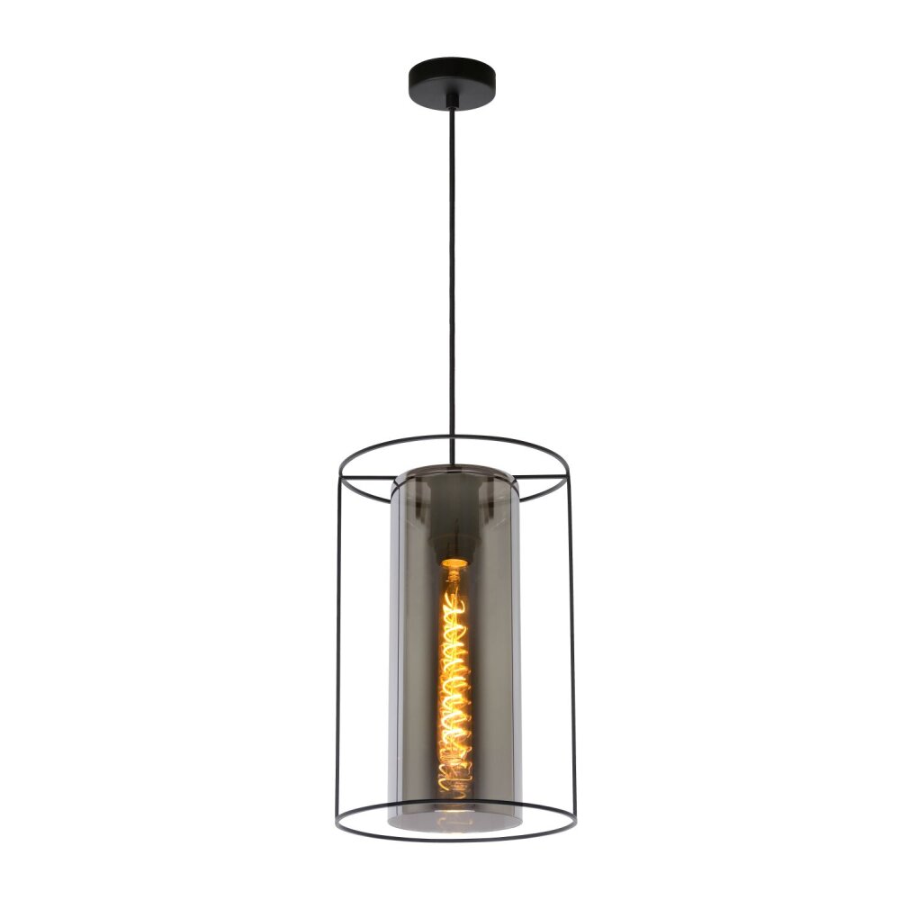 Lucide DOUNIA Hanglampen Zwart, 1-licht main product photo