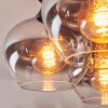 Azurara Plafondlamp Zwart, 6-lichts