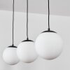 Malhadancha Hanger Zwart, 3-lichts