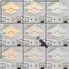 Salamo Plafondpaneel LED Wit, 1-licht, Afstandsbediening