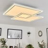 Salamo Plafondpaneel LED Wit, 1-licht, Afstandsbediening