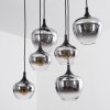 Azurara Hanger Zwart, 6-lichts