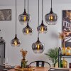 Azurara Hanger Zwart, 6-lichts