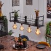 Tasan Hanglamp Zwart, 4-lichts