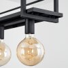 Tasan Hanglamp Zwart, 4-lichts