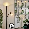 Phong Uplighter LED Zwart, 2-lichts