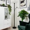 Phong Uplighter LED Zwart, 2-lichts