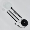 Phong Uplighter LED Zwart, 2-lichts