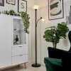 Phong Uplighter LED Zwart, 2-lichts