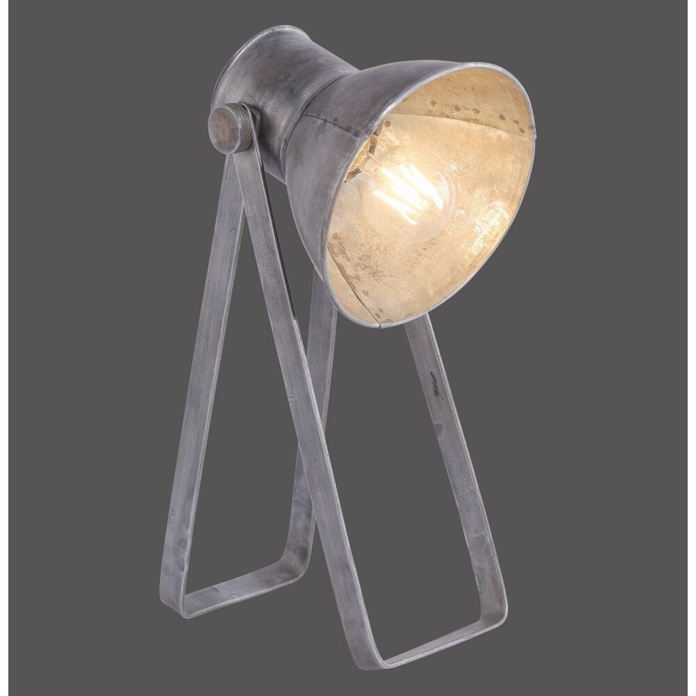 Leuchten Direkt SAMIA Tafellamp Grijs, 1-licht main product photo