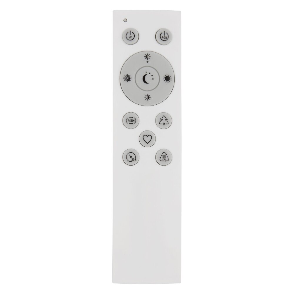 Globo SAPANA Buitenshuis plafond verlichting LED Zwart, 1-licht, Afstandsbediening