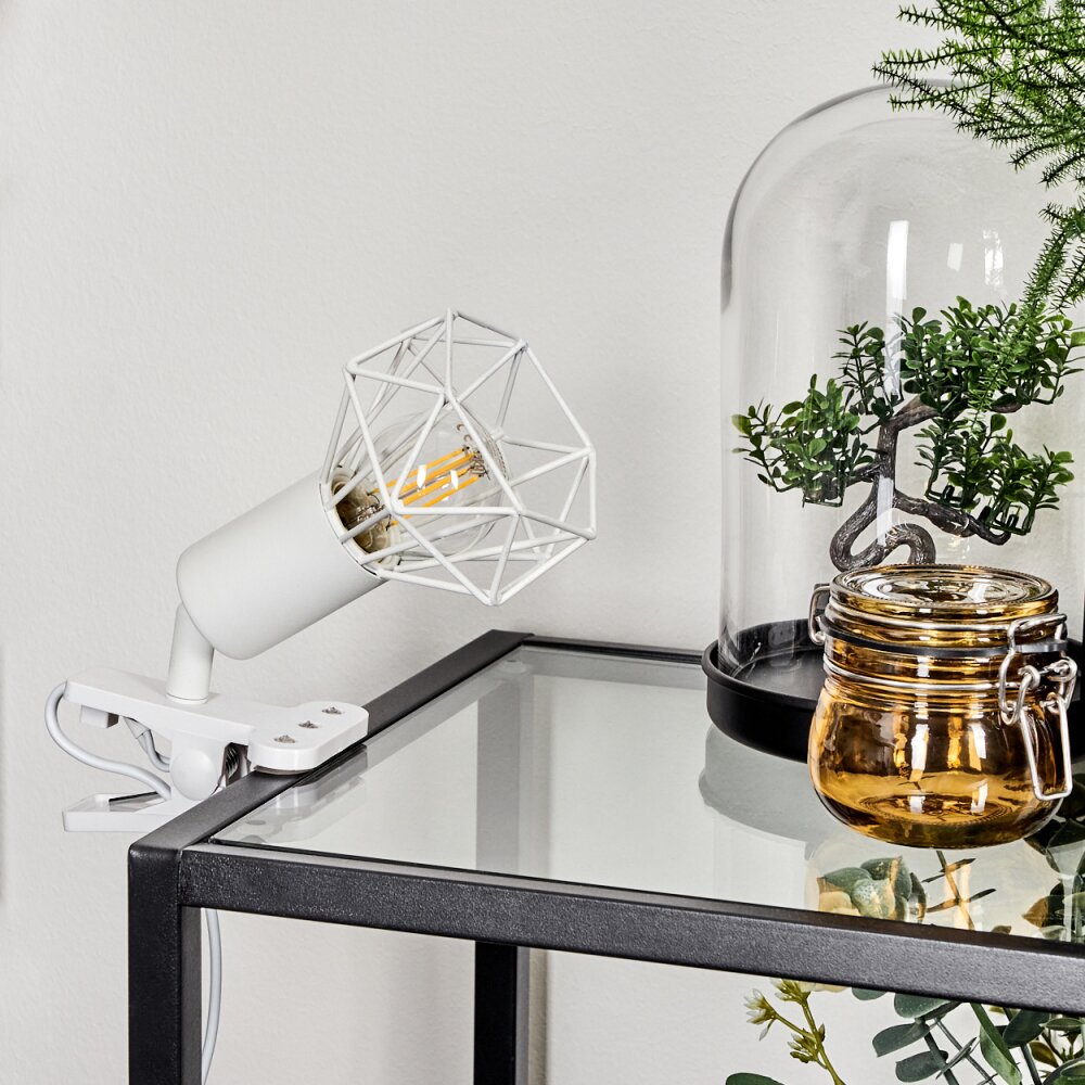Baripada Klemlamp Wit, 1-licht