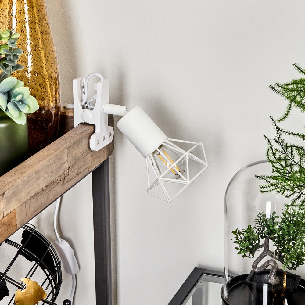 Baripada Klemlamp Wit, 1-licht