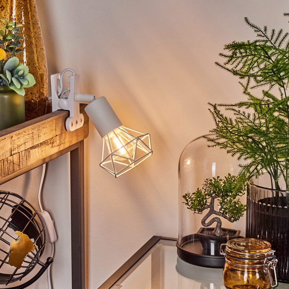 Baripada Klemlamp Wit, 1-licht