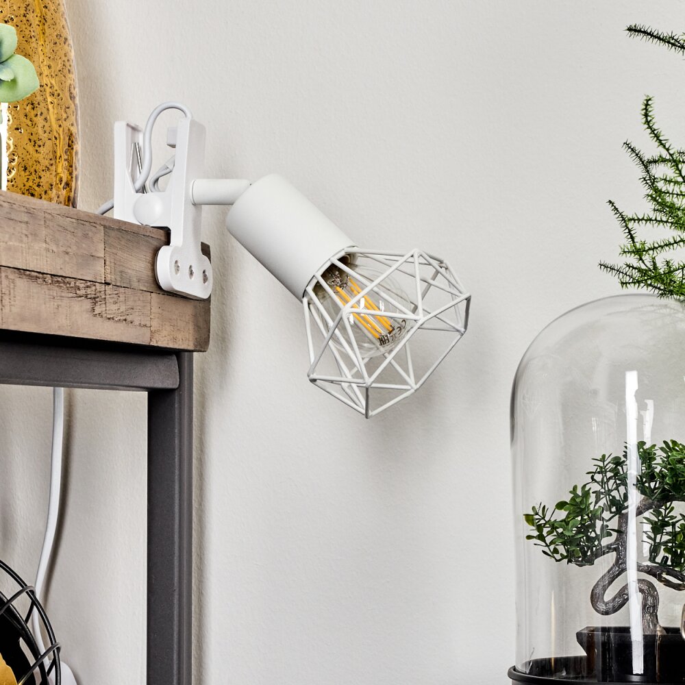 Baripada Klemlamp Wit, 1-licht