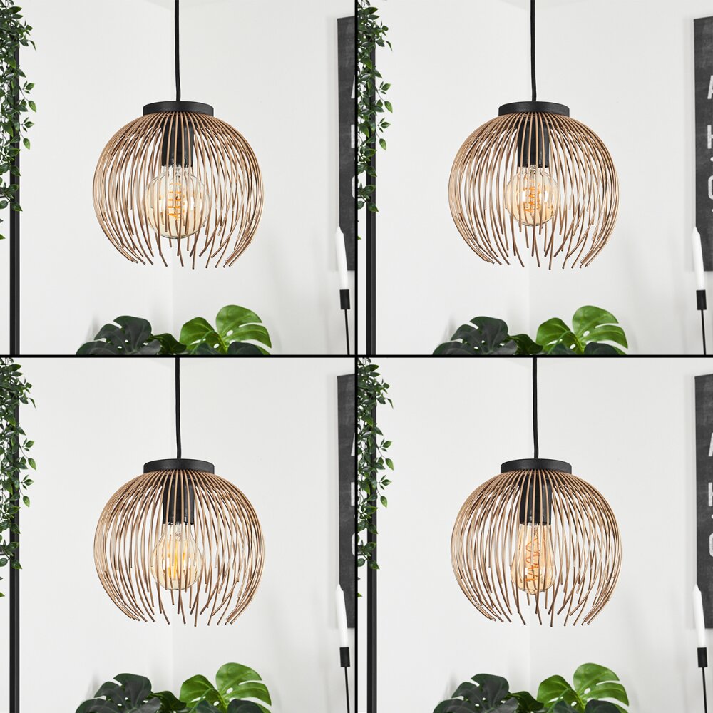 Keryvaland Hanger Zwart, 3-lichts