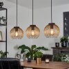 Keryvaland Hanger Zwart, 3-lichts