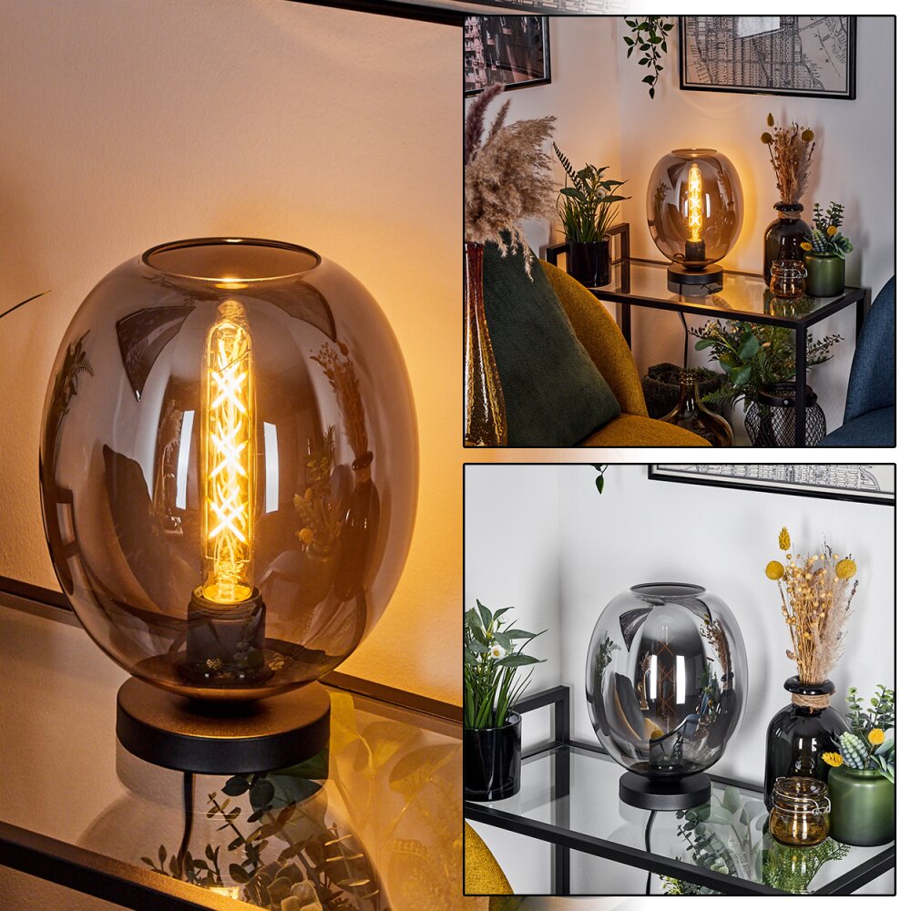 Augicourt Tafellamp Zwart, 1-licht main product photo