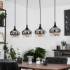 Azurara Hanger Zwart, 4-lichts