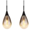 Globo KRYS Hanger Zwart, 4-lichts