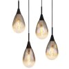 Globo KRYS Hanger Zwart, 8-lichts
