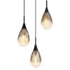 Globo KRYS Hanger Zwart, 3-lichts
