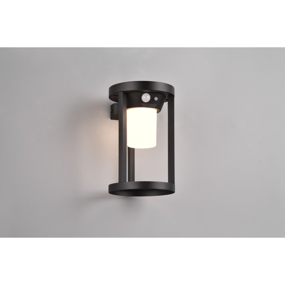 Trio Carmo Solarlamp LED Zwart, 1-licht, Bewegingsmelder main product photo