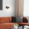 Brilliant Grove Muurlamp Zwart, 1-licht