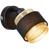 Brilliant Grove Muurlamp Zwart, 1-licht
