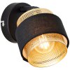 Brilliant Grove Muurlamp Zwart, 1-licht