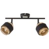 Brilliant Grove Plafondlamp Zwart, 2-lichts