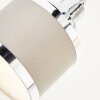 Brilliant Alexia Plafondlamp Zilver, 4-lichts
