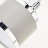 Brilliant Alexia Plafondlamp Zilver, 4-lichts