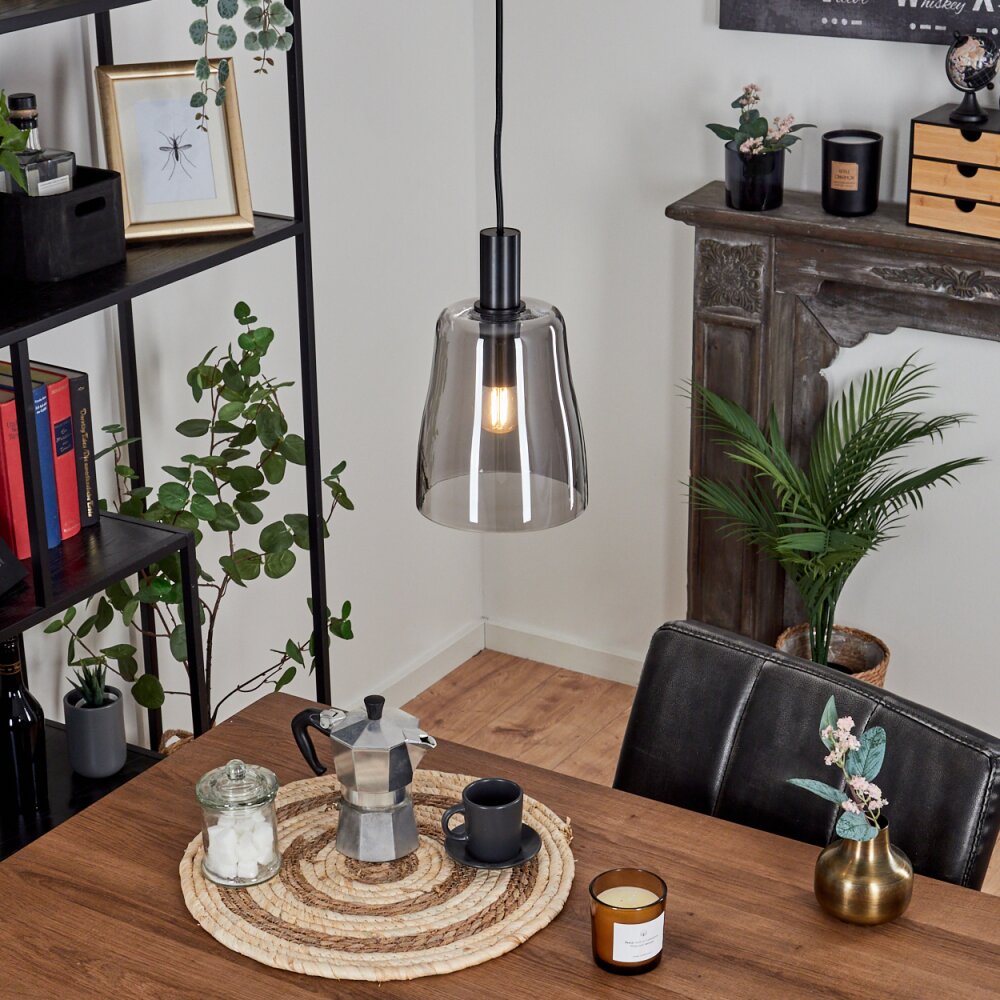 Kenong Hanger Zwart, 1-licht main product photo