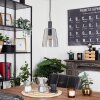 Kenong Hanger Zwart, 1-licht