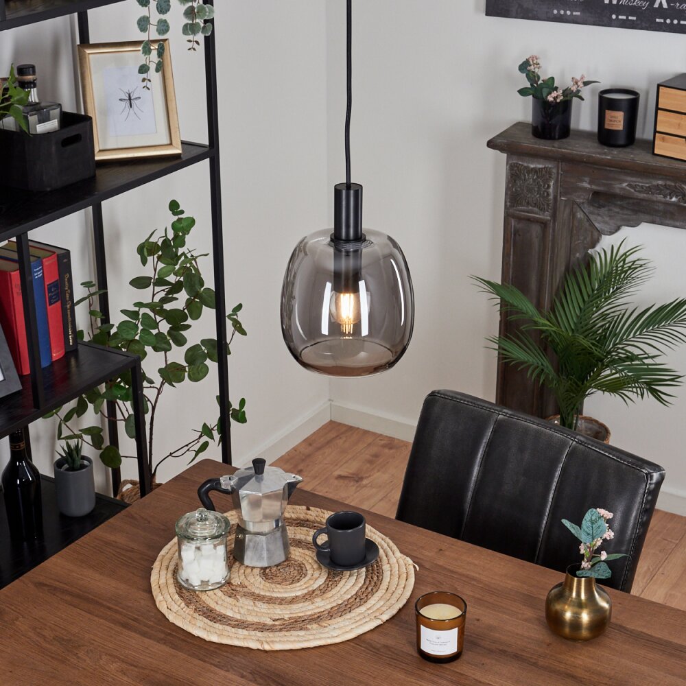 Kenong Hanger Zwart, 1-licht main product photo