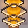 Pompu Plafondlamp LED Natuurlijke kleuren, Zwart, 1-licht