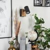 Javel Muurlamp Natuurlijke kleuren, Zwart, 1-licht