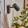 Javel Muurlamp Natuurlijke kleuren, Zwart, 1-licht