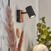 Javel Muurlamp Natuurlijke kleuren, Zwart, 1-licht