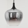 Azurara Hanger Zwart, 1-licht