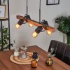 Kouk Hanglamp Natuurlijke kleuren, Zwart, 4-lichts Kouk Hanglamp Natuurlijke kleuren, Zwart, 4-lichts