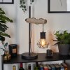 Bardhaman Tafellamp Zwart, 1-licht