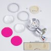 Indore Muurlamp LED Aluminium, 2-lichts