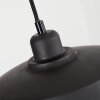 Rognaix Hanger Zwart, 1-licht