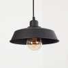 Rognaix Hanger Zwart, 1-licht