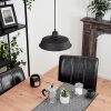 Rognaix Hanger Zwart, 1-licht